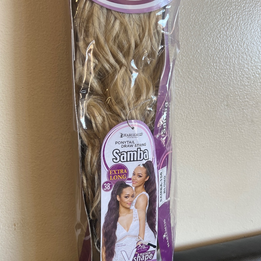 A ponytail drawstring